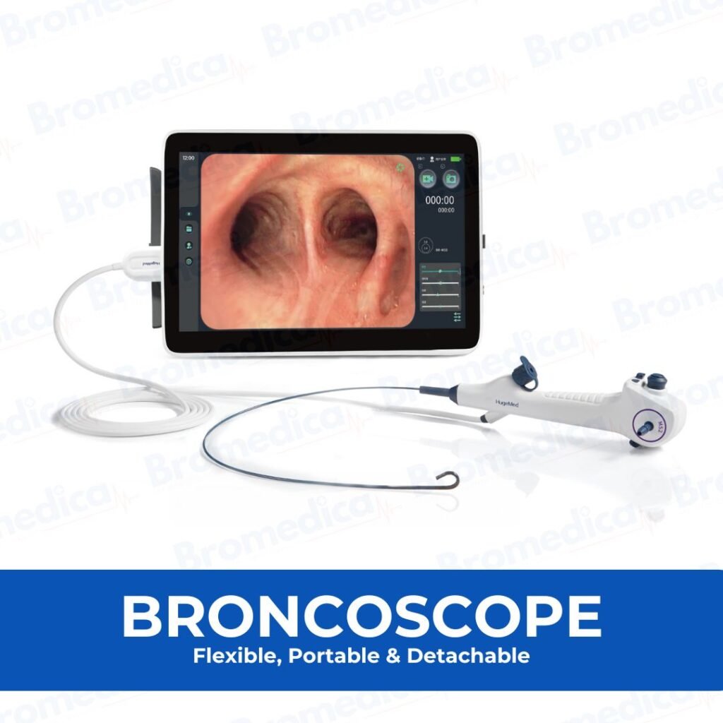 Hugemed Bronchoscope Reusable M52 (Diagnose the cause of lung and ...
