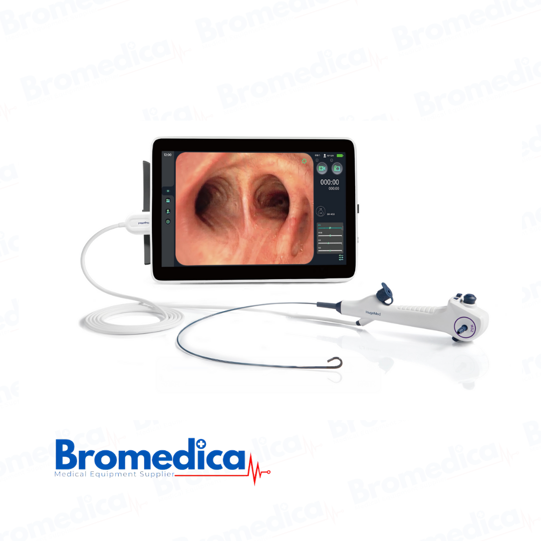 Hugemed Single-Use Bronchoscope – Sterile, Smart & Simplified Airway Visualization | Buy Disposable Bronchoscope in India